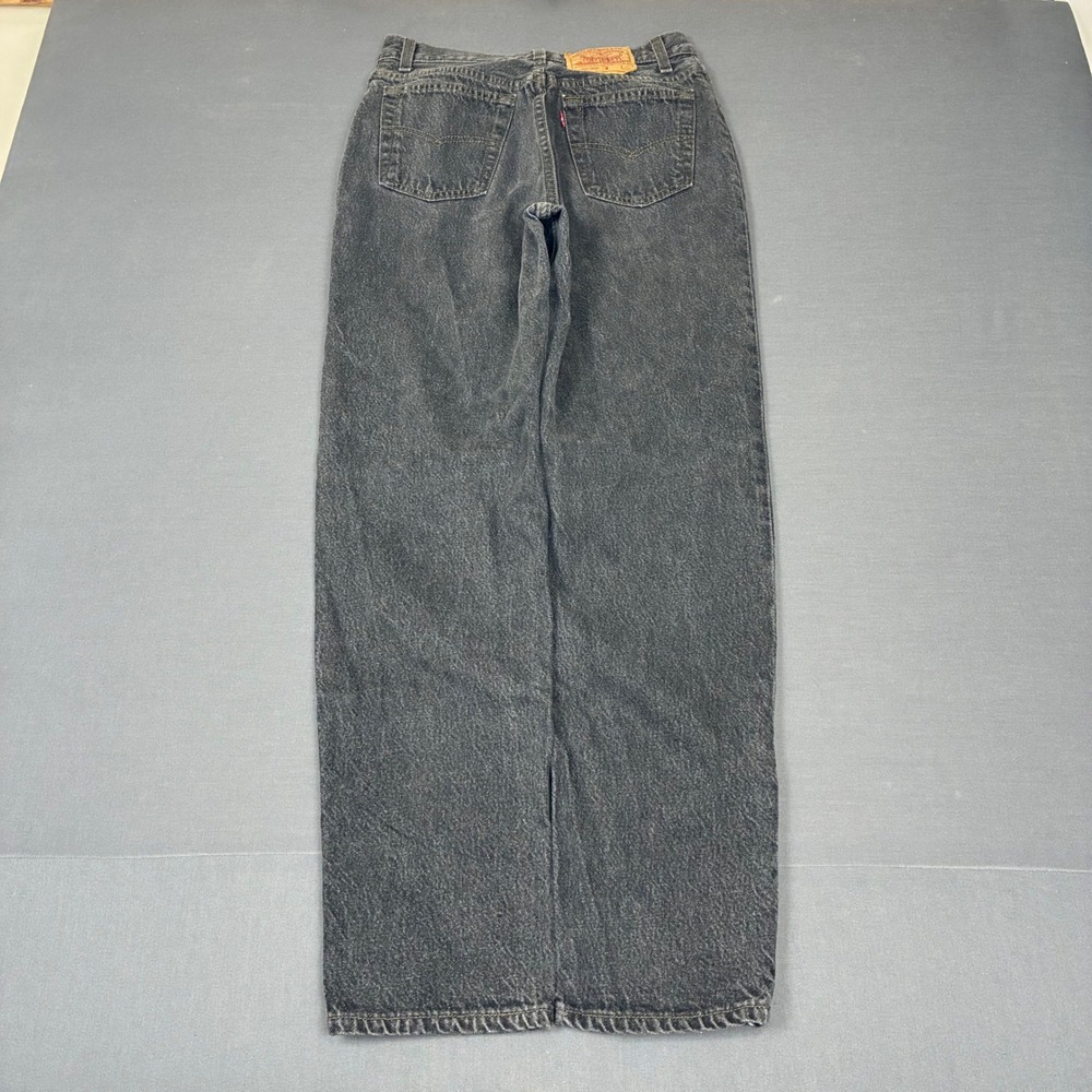 Vintage 90s Levi's 501 Faded Black Jeans Women's Size 11 S (27x29) Made in USA